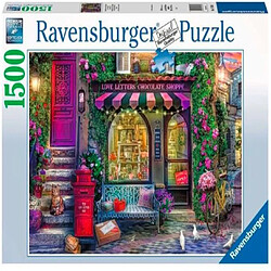 Ravensburger- Puzzle 1500 pièces-La chocolaterie Adulte, 4005556171361