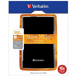 VERBATIM Disque dur externe USB3.0 1To 2.5'' Noir