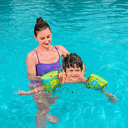 Acheter Bestway Brassards Gonflables Textile Doux Sécurité Bébé Couleur Assortie UPF 50+ 38x16,5 cm +3 à 6 Ans Plage et Piscine 32183