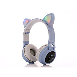 Universal Mignon Cat Oreau LED LED Éclairable Casque Bluetooth sans fil sans fil