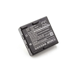 vhbw NiMH batterie 600mAh (9.6V) pour télécommande pour grue Remote Control Abitron KH68300520.A