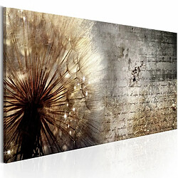 Paris Prix Tableau Imprimé Dandelion on Concrete 50 x 150 cm 