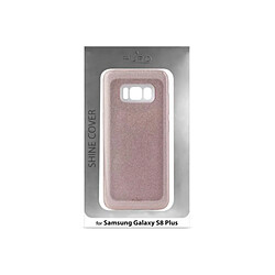 Avis Coque PURO S8+ rose pailleté TPU