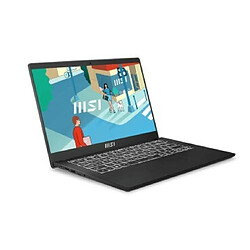 MSI Modern C13M-412XFR i7-1355U Ordinateur portable 35,6 cm (14") Full HD Intel® Core™ i7 16 Go DDR4-SDRAM 512 Go SSD Wi-Fi 6 