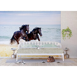 AG ART Poster Thème Horses - 360 x 270 cm