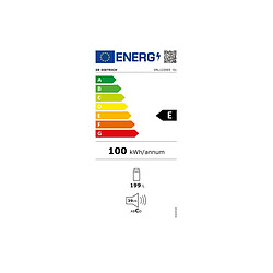 Réfrigérateur 1 porte intégrable à glissière 199l - DRL1220ES - DE DIETRICH