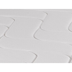 Acheter Vente-Unique Matelas 180 x 200 cm anti-feu ressorts ensachés 5 zones et mémoire de forme ép.23cm - SIRON de YSMÉE HÔTEL