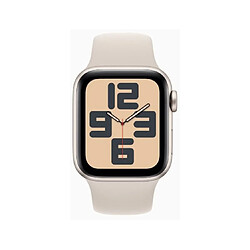 Apple Montre connectée Watch SE Lumière stellaire 40mm Bracelet Sport M/L