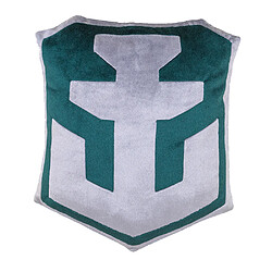 World of Tanks WORLD OF WARSHIPS - Green Logo Oreiller en peluche (41 cm)