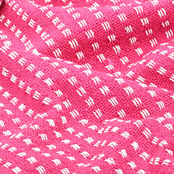 Acheter vidaXL Couverture coton à carreaux 160x210 cm Rose