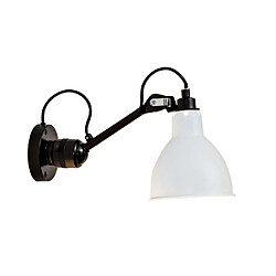 Universal Applique moderne minimaliste vintage nordique balançoire télescopique applique double étage salon chambre lit luminaire (petit blanc) 