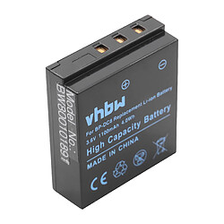 vhbw batterie remplace Leica BP-DC8, BP-DC8E pour appareil photo DSLR (1100mAh, 3,6V, Li-Ion) 