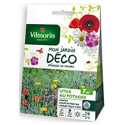 Vilmorin Sachet graines Mélange de fleurs Utile au potager 7 m2