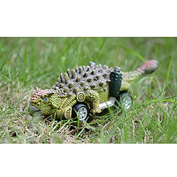 Modèle de voiture de dinosaure Pull Back Toys Enfants Cadeaux Table Ornements Puzzle Jouets F