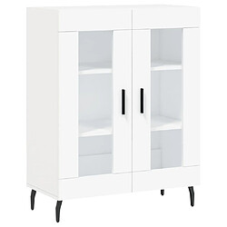 Maison Chic Buffet,Meuble de Rangement,commode pour salon,Cuisine blanc 69,5x34x90 cm bois d'ingénierie -MN81355