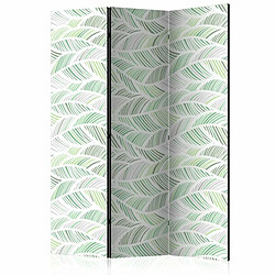 Paris Prix Paravent 3 Volets Green Waves 135x172cm 