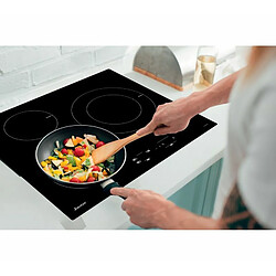Table de cuisson induction 60cm 3 foyers 7200w noir - SPI4367B - SAUTER