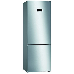 Réfrigérateur combiné 70cm 435l nofrost inox - kgn49xlea - BOSCH