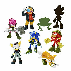 Ensemble de Figurines Sonic 8 Unités 6,5 cm 