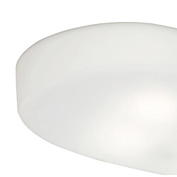 Avis Luminaire Center Plafonnier Ufo 6 Ampoules E27 Outdoor IP44, blanc mat/blanc opal