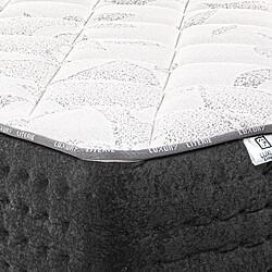 Avis LUXURY LITERIE Matelas 140x200 cm, Sérénité, 27cm, Ressorts Ensachés, Mousse Haute Densité, Indépendance de Couchage, Soutien très ferme, face été/hiver