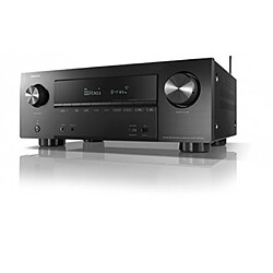 Denon AVR X2500H Récepteur de réseau avec HEOS, 7X150 W - Bluetooth, Wi-Fi, AirPlay, Ethernet - 4K Ultra HD - Surround, 3D