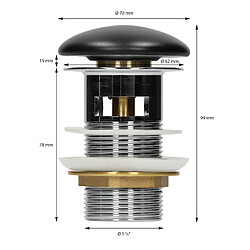 Avis ML DESIGN MODERN LIVING Lavabo 460 x 460 x 155 mm céramique ronde blanche