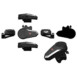 Avis BT-S3 Intercom Auto-réponse Bluetooth pour casque étanche pour moto Noir