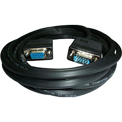 Câble VGA 3GO Noir 10 m