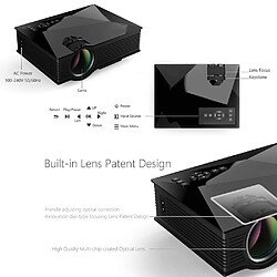 Yonis Videoprojecteur LED HD 1080P USB HDMI VGA