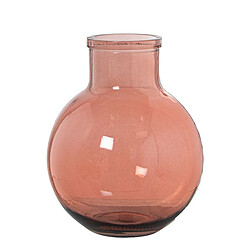 Vase en Verre Recyclé Alexandra House Living Rose Verre 23 x 22 x 31 cm 