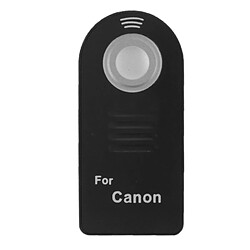 Wewoo Télécommande sans fil appareil photo noir pour Canon sans