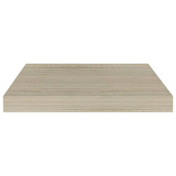 Avis vidaXL Étagère murale flottante chêne 40x23x3,8 cm MDF