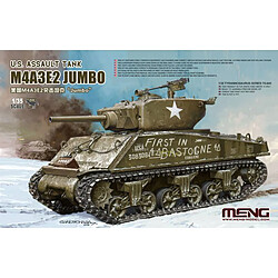 Meng Maquette Char U.s. Assault Tank M4a3e2 Jumbo 