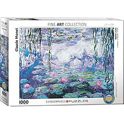 Eurographics Waterlilies par claude Monet Puzzle 1000 piAces