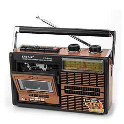 Universal Haut-parleur FM FM AM SW1 24 bandes rétro radio haut-parleur portable magnétophone antique carte SD USB radio casque de musique extérieure 