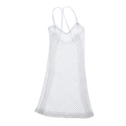 Avis 1/6 Mesh Strap Dress Femmes Vêtements Pour 12 '' Action Figure Accessoires Blanc