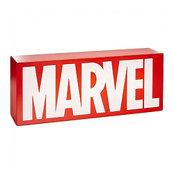 Paladone Lampe 3D logo MARVEL, sous licence officielle, 2 modes d'éclairage, USB ou piles 