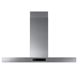 Hotte décorative murale 90cm 70db 713m3/h inox - NK36M5060SS - SAMSUNG