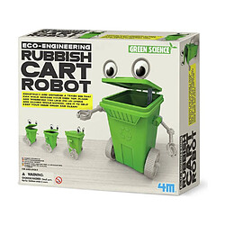 4M - Kidz Labs Kit de fabrication Green Science : Robot Poubelle