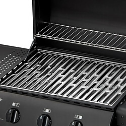 Barbecue gaz San Diego 3 - ENDERS - 3 brûleurs Inox - Surface de cuisson 50,5 x 33 cm - Grille inox - Tablettes - 7,05 kW