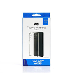 Avis WE Coque de protection TPU SAMSUNG GALAXY A05 Transparent: Anti-chocs - ultra résistant – semi-rigide - apparence du téléphone conservée