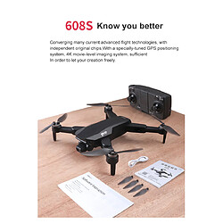 Acheter Universal S608 Pro GPS drone 6K HD double caméra photographie aérienne quadricoptère pliable sans brosse RC distance 3km | RC quadricoptère