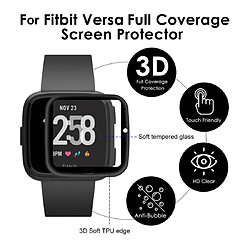 Avis Wewoo Protection écran Pour Fitbit Versa 2018 3D Film de d'écran en plein TPU souple + verre HD