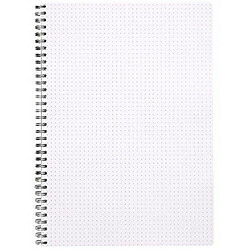 Clairefontaine Notebook Classic à spirale 22,5 x 29,7 cm dot à points 160 pages détachables microperforées 80 g Noir