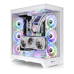 Boîtier ATX semi-tour THERMALTAKE CTE E600 MX SNOW ATX Blanc