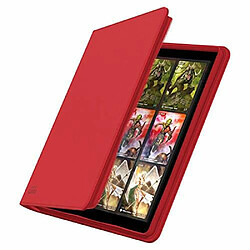 Ultimate guard Quad Row Zipfolio Xenoskin ProtAge-cartes Rouge