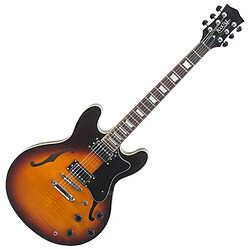 Rocktile Pro HB100-SB guitare eléctrique vintage sunburst 