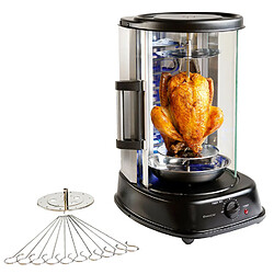 Rotisserie verticale 21l 1500w - dom323 - DOMOCLIP