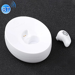 Wewoo Écouteur Bluetooth S600 Mini sans fil 4.1 avec boîtier de chargement blanc 